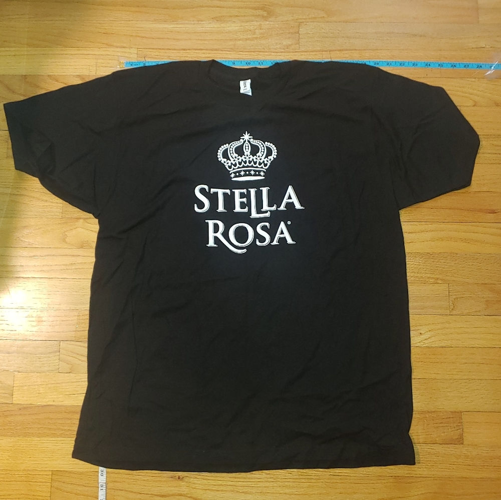 Black Stella Rosa Wine T-Shirt Short Sleeved Shirt Women's X-LARGE